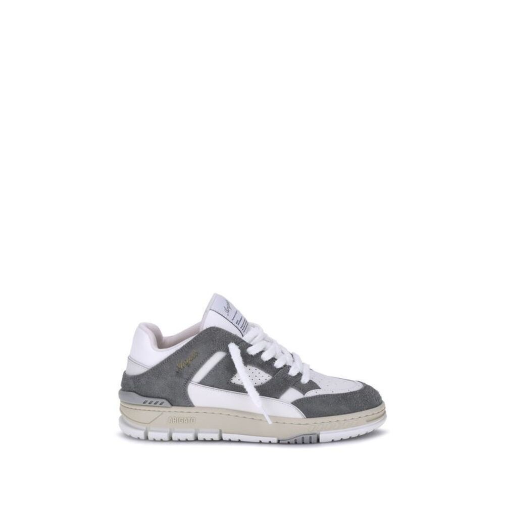Axel Arigato Gray Calf Leather Bos Taurus Athletic Men's Sneakers